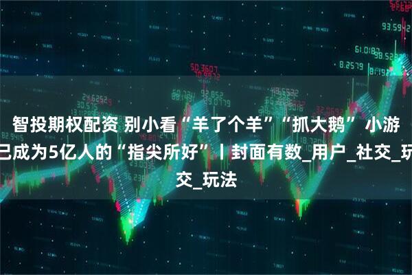 智投期权配资 别小看“羊了个羊”“抓大鹅” 小游戏已成为5亿人的“指尖所好”丨封面有数_用户_社交_玩法