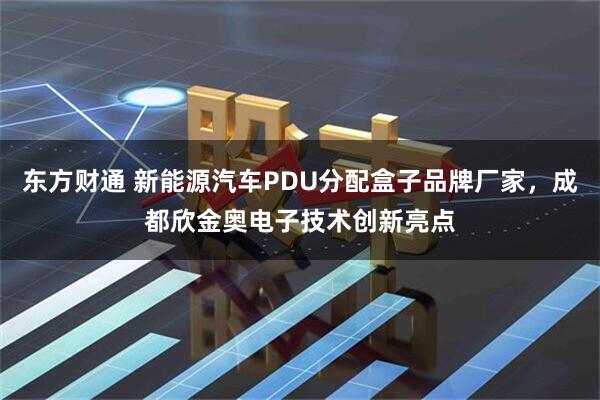 东方财通 新能源汽车PDU分配盒子品牌厂家,成都欣金奥电子技术创新亮点